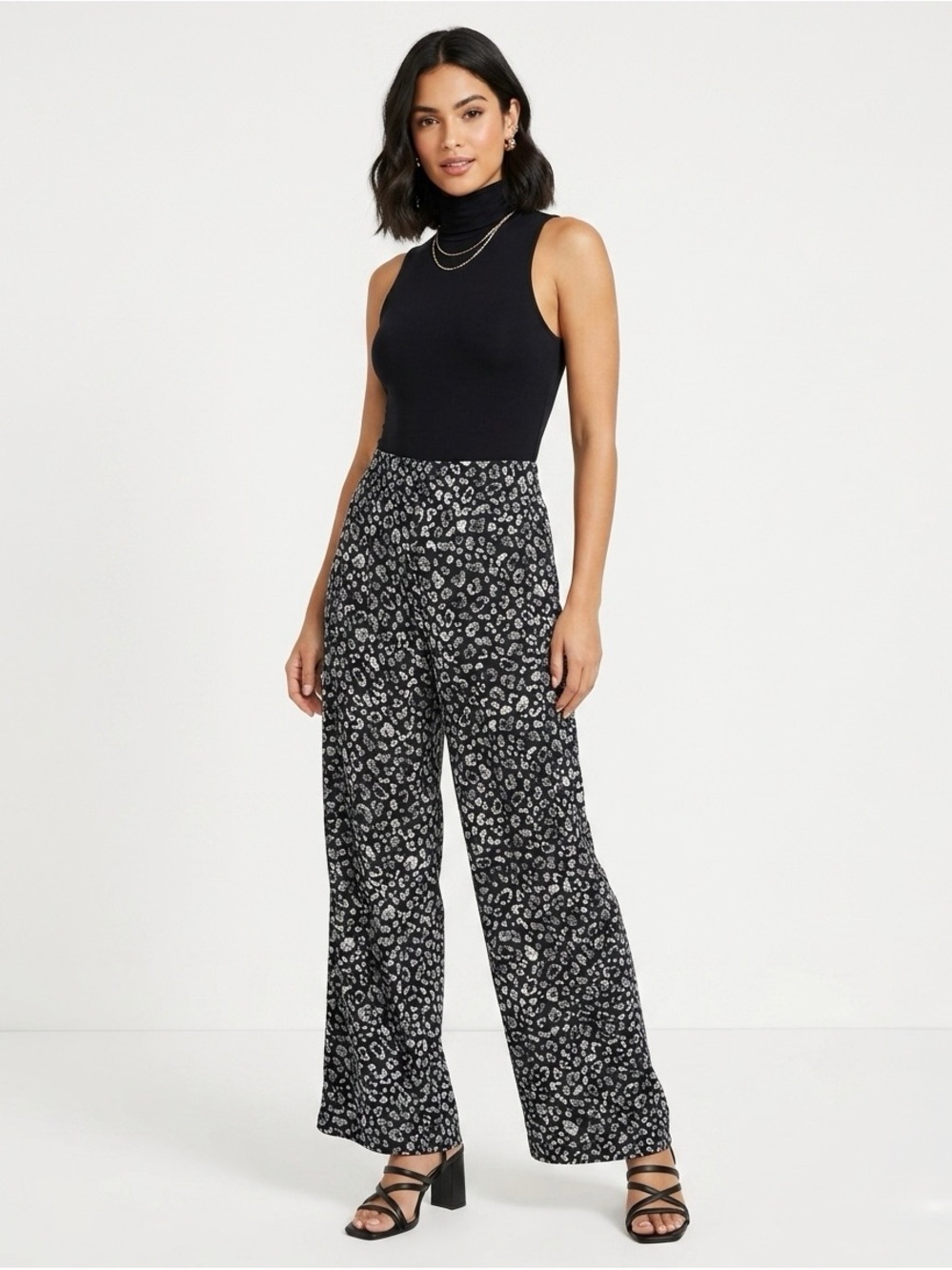 [Bar III] Animal Print Wide Leg Pants